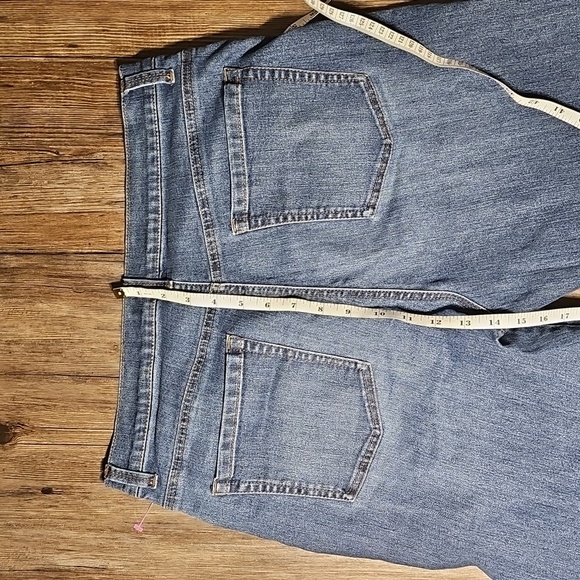 Womens Gloria Vanderbilt Amanda Fit Sky Blue Jeans Sz 14 - Picture 6 of 7